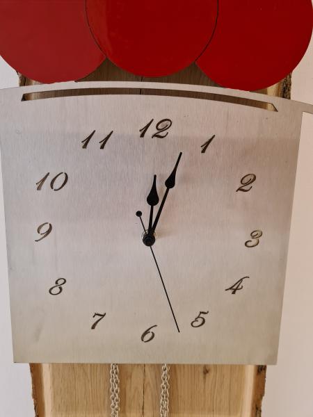 Wandbild mit Uhr (Schwarzwald Design)